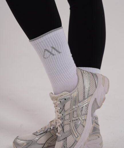 White Cotton Sports Socks | Comfort & Style All Day Long
