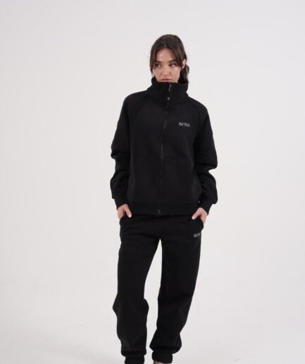 Jacket & Pants Sport Set | Classic Black, Elegant & Comfortable